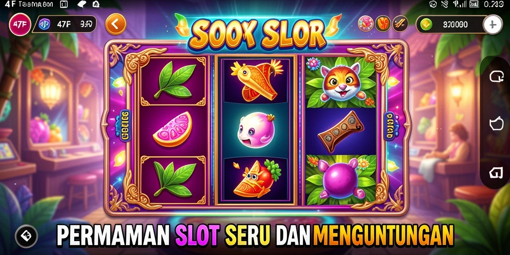 Tampilan gameplay menarik dari permainan Slot 47F.