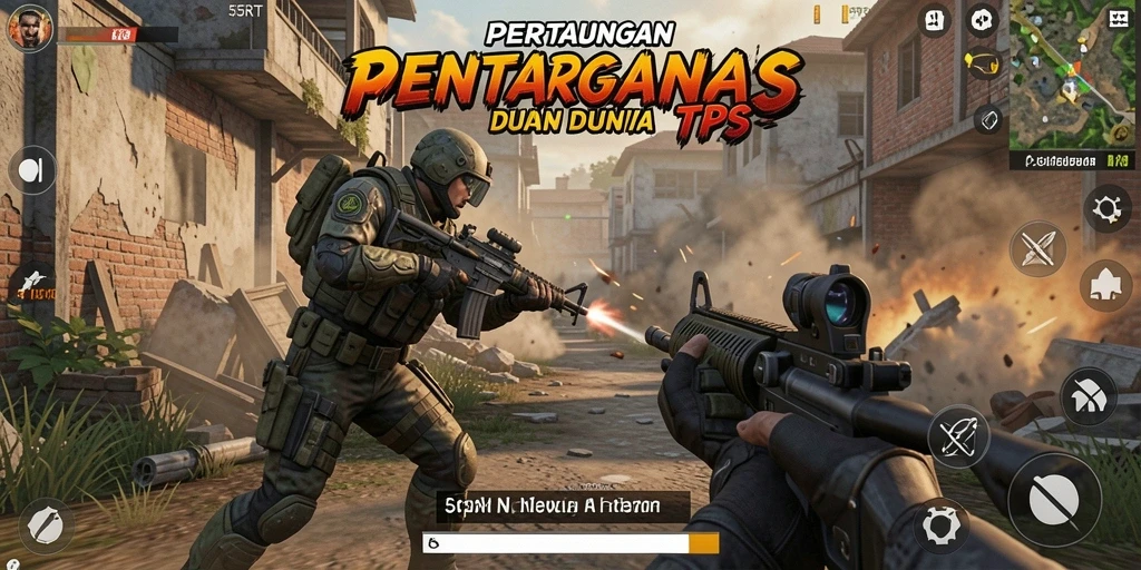Gameplay 55RT yang menegangkan dan mendebarkan.