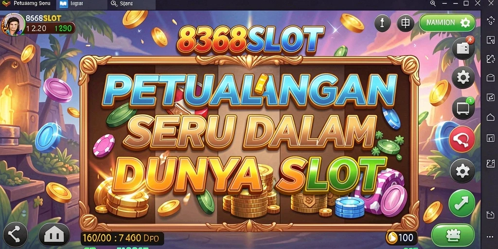 Screenshot menampilkan gameplay seru di dunia petualangan 8368SLOT.