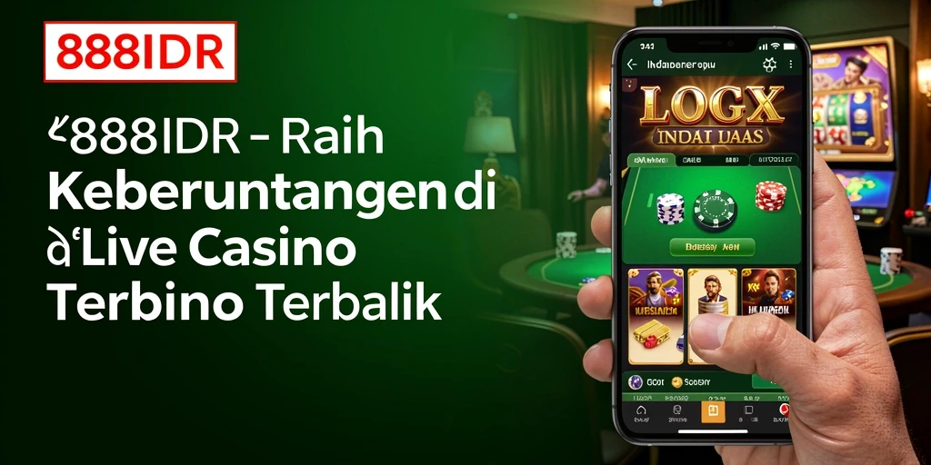 Tampilan gameplay Live Casino yang menarik di 888IDR.