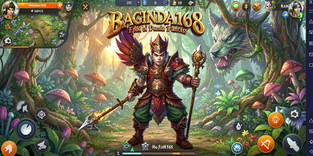 Tampilan gameplay menakjubkan dari BAGINDA168 yang penuh petualangan.