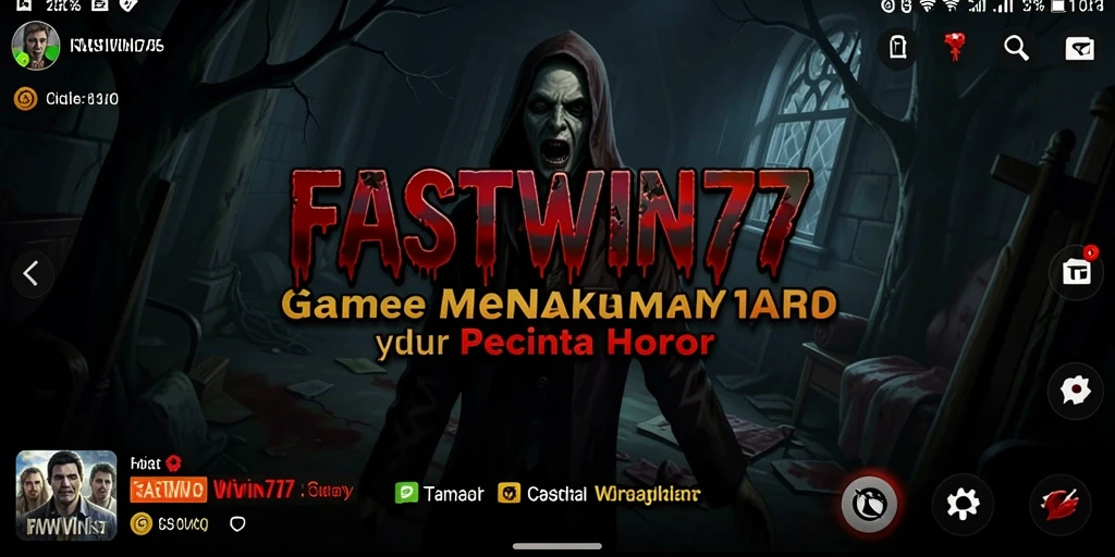 Gameplay seram dengan grafik menakutkan dan atmosfer kelam.