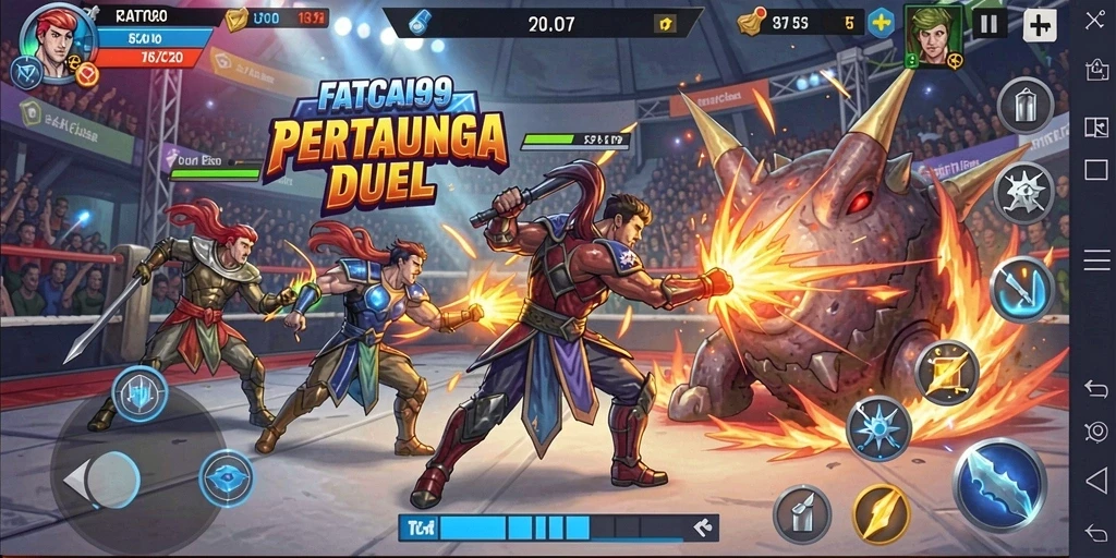 Gameplay menarik di FATCAI99 dengan pertarungan dahsyat.
