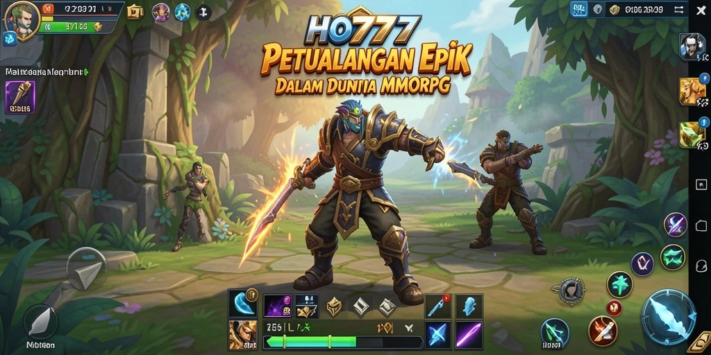 Gameplay seru dalam dunia fantasi HO777 yang epik dan menakjubkan.