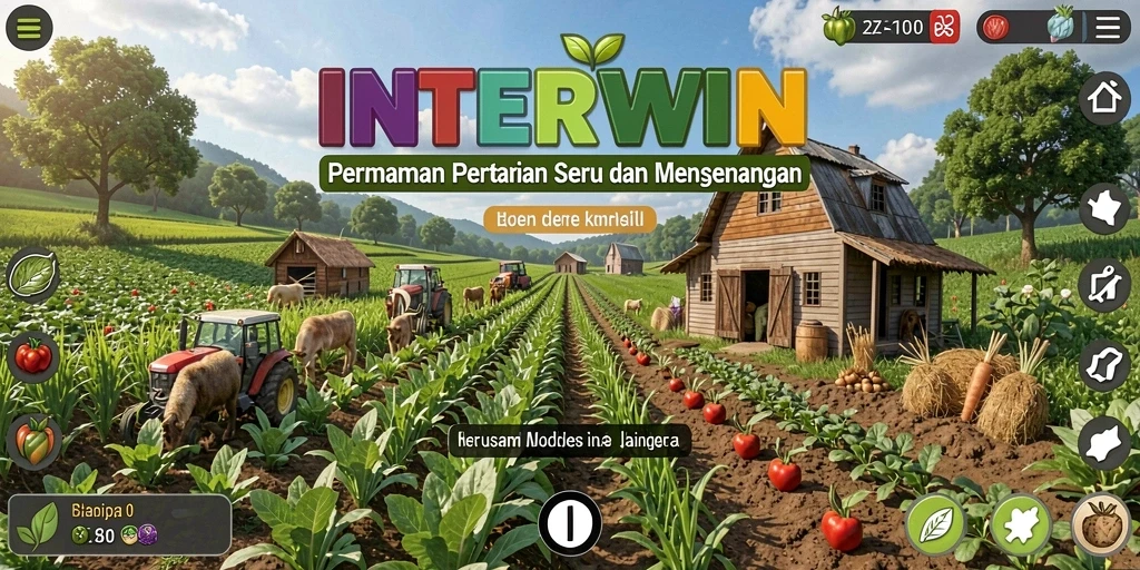 Tangkap momen seru gameplay Farming di INTERWIN.