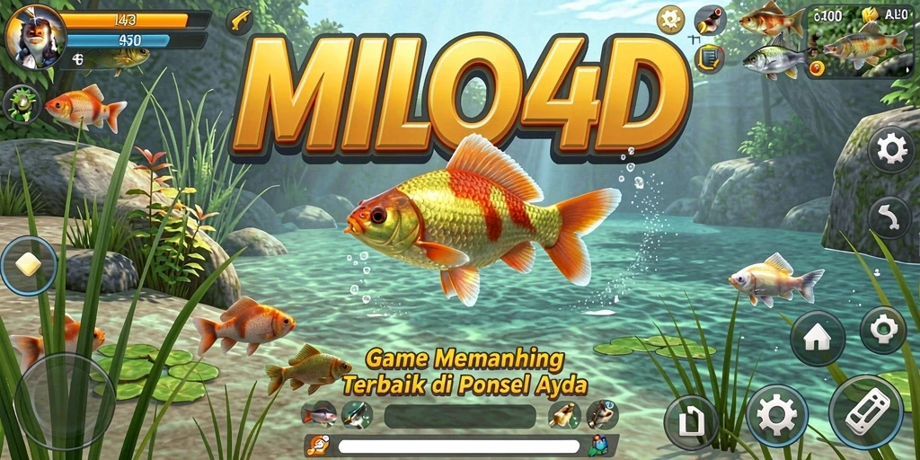 Tampilan gameplay menarik dari <strong>MILO4D</strong> saat menangkap ikan besar.