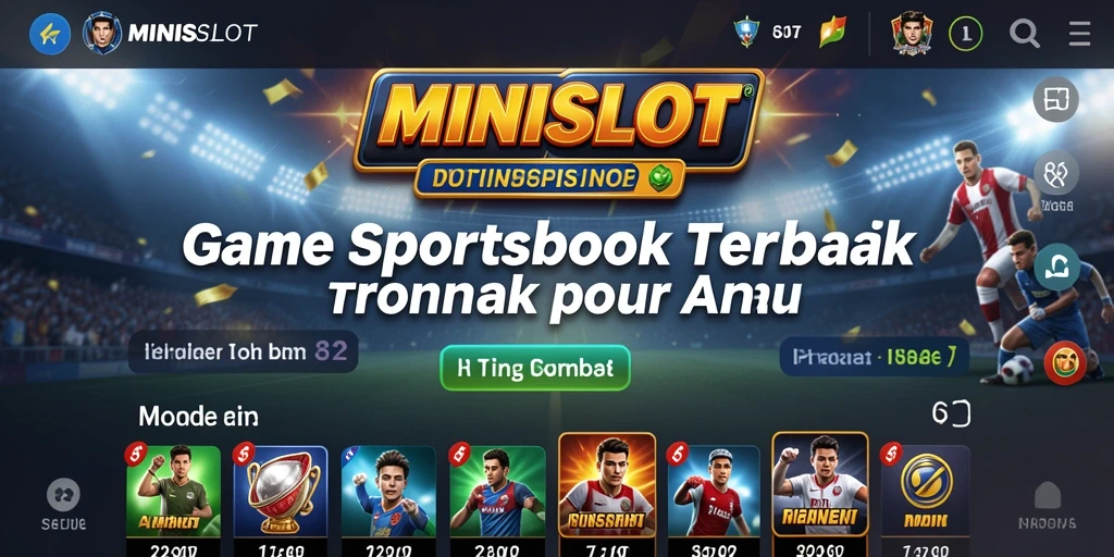 Tampilan menarik dari gameplay Sportsbook MINISLOT.
