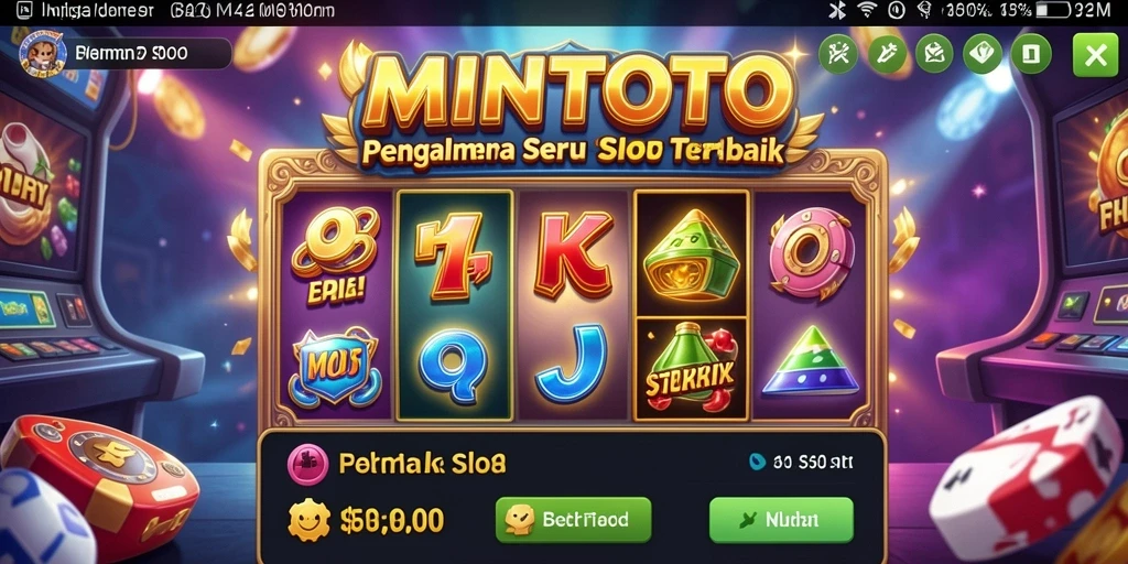 Tampilan gameplay slot MINTOTO yang seru dan menarik.