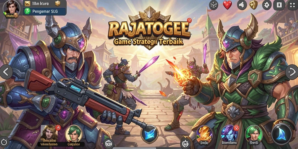 Tangkapan layar dari gameplay seru RAJATOGEL dalam pengalaman SLG.