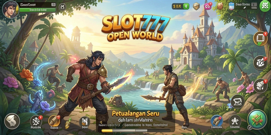 Gameplay SLOT777 yang dinamis dan menawan di dunia Open World.
