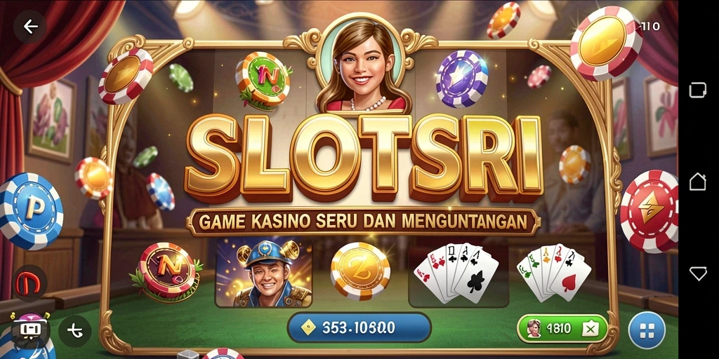 Tampilan gameplay SLOTSRI yang menakjubkan dan seru.