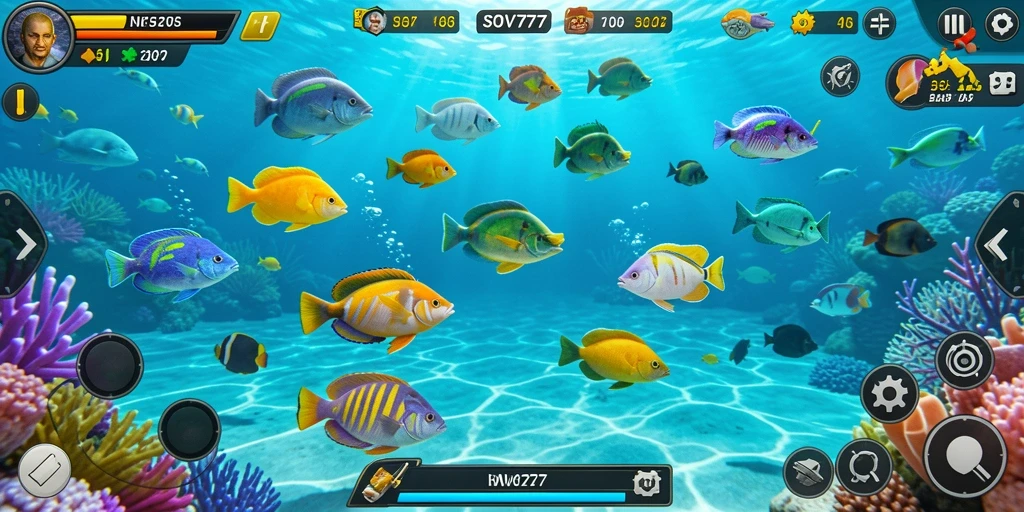 Gameplay menembak ikan yang seru dan menantang di SOV777.