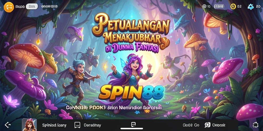 Tampilan atraktif dari gameplay SPIN88 yang penuh petualangan.