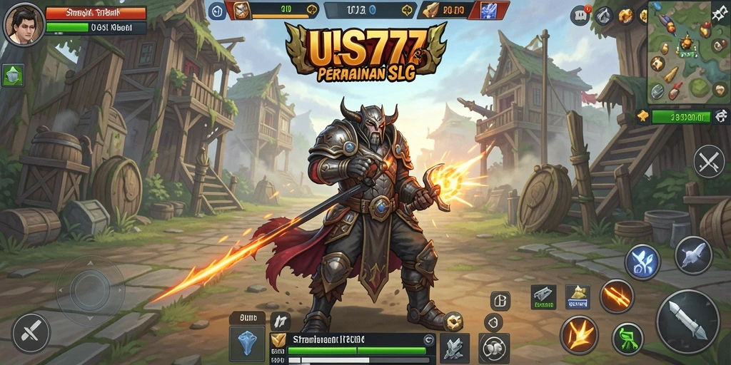 Screenshot gameplay UUS777 yang menampilkan pertarungan strategi seru.