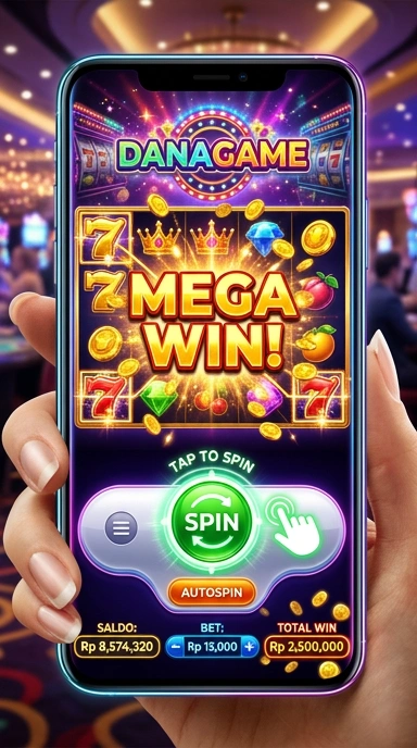 Fitur pencarian cepat di danagame yang memudahkan menemukan aplikasi.